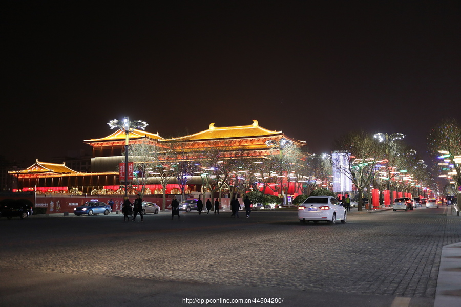 大唐不夜城的夜景