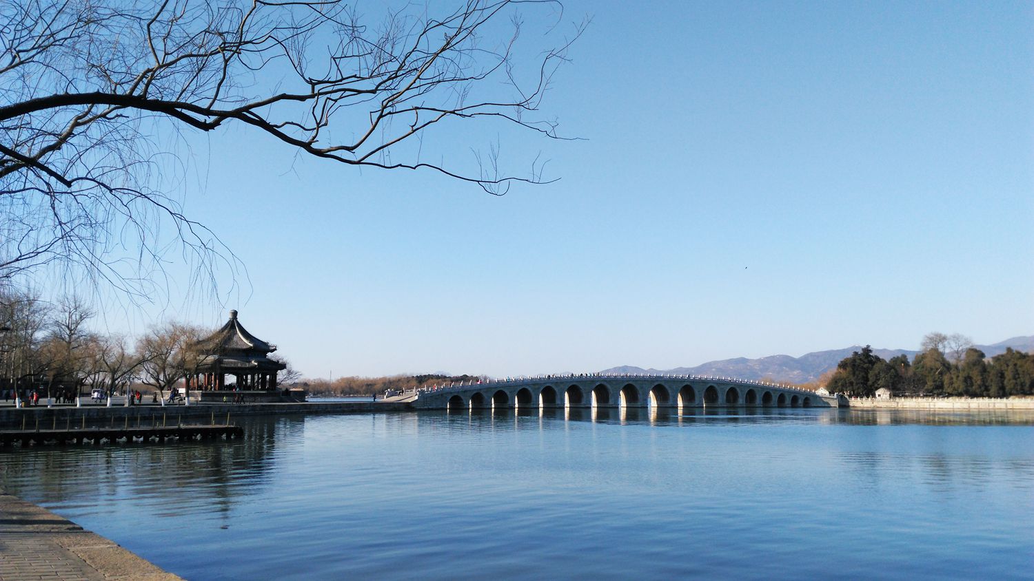 游北京颐和园三