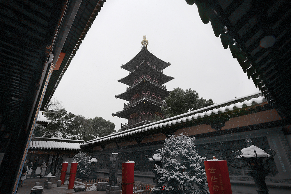 雪.寒山寺