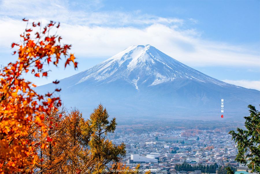 【秋天静谧的富士山摄影图片】风光摄影_太平洋电脑网摄影部落