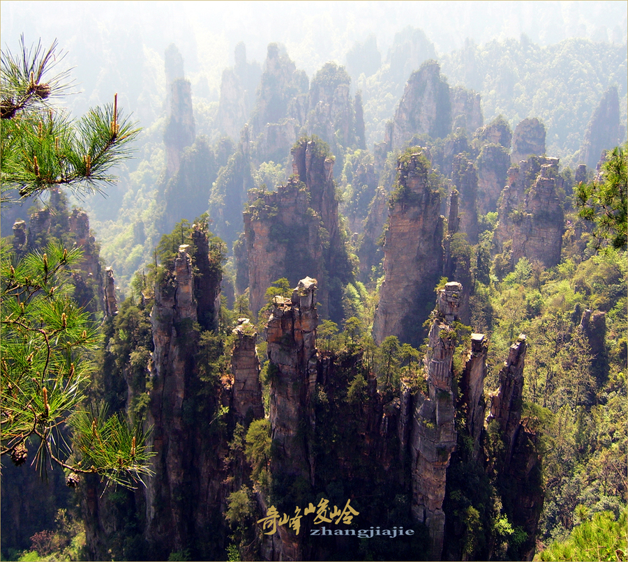 奇峰峻岭-张家界