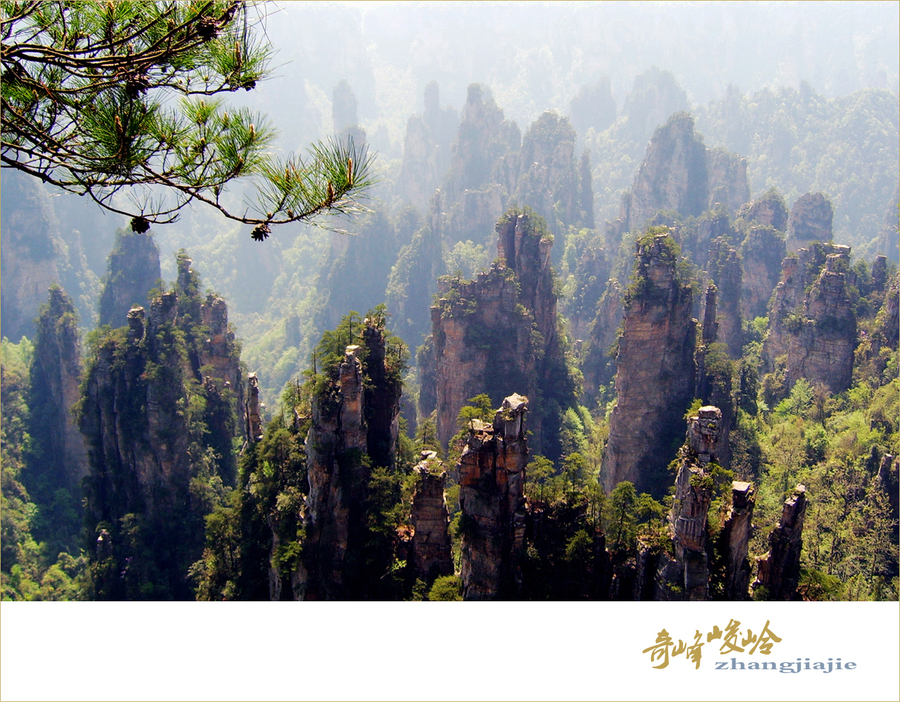 奇峰峻岭-张家界