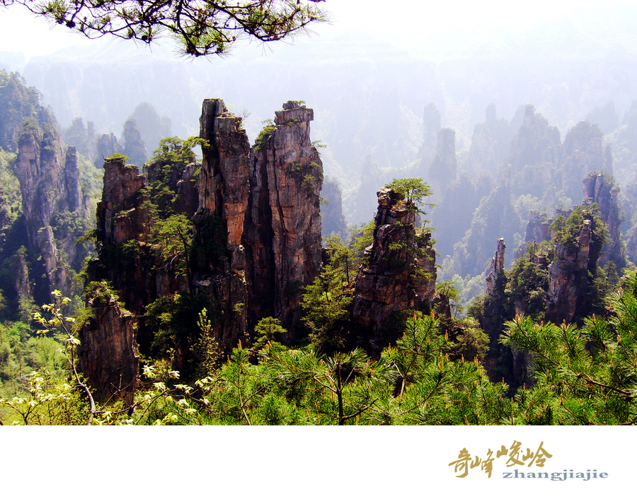 奇峰峻岭-张家界