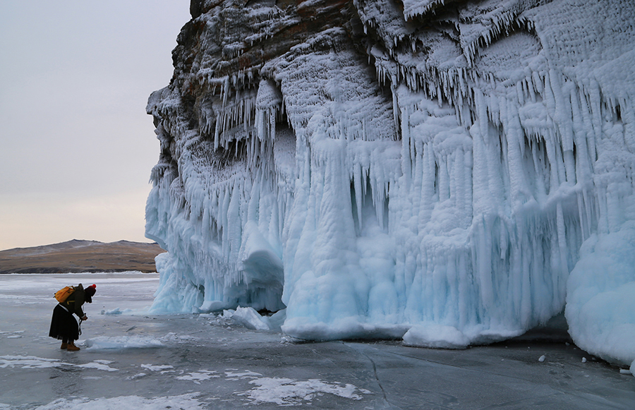 贝加尔湖冰挂—西北利亚行（九）