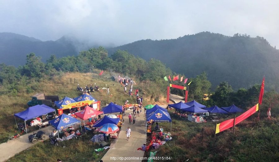 玉林寒山岭风光