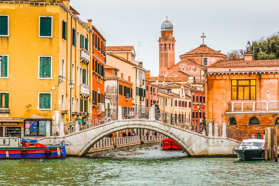 意大利威尼斯，桥的艺术