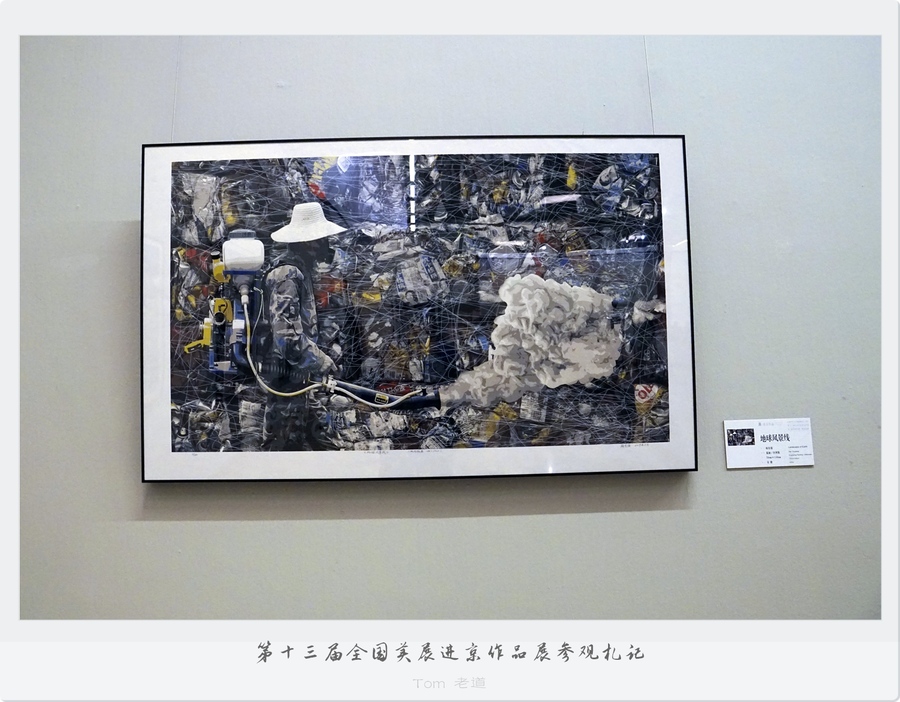 第十三届全国美展进京作品展参观. (共p)