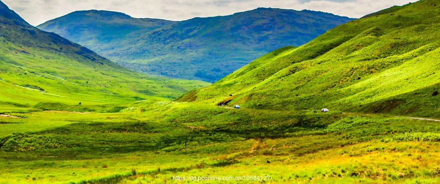 苏格兰美景,山坡上的云彩 (共 37 p)