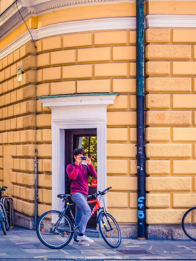 斯洛文尼亚首都卢布尔雅那(Ljubljana)，小街文化