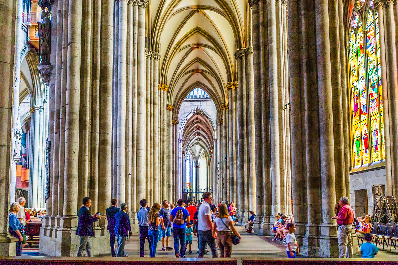 【德国科隆大教堂,耗时600年建成摄影图片】国外摄影_生活中的摄影