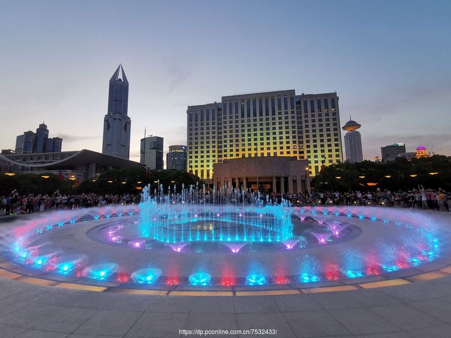 人民广场喷泉