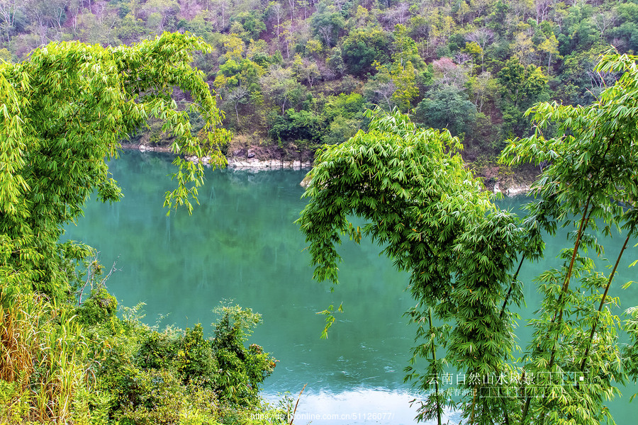 云南省临沧市云县澜沧江自然风光山水风景姚青春