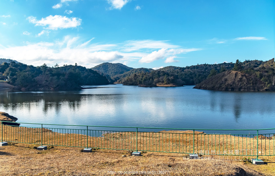 云南省临沧市凤庆县黄草坝水库姚青春自然风光山水风景