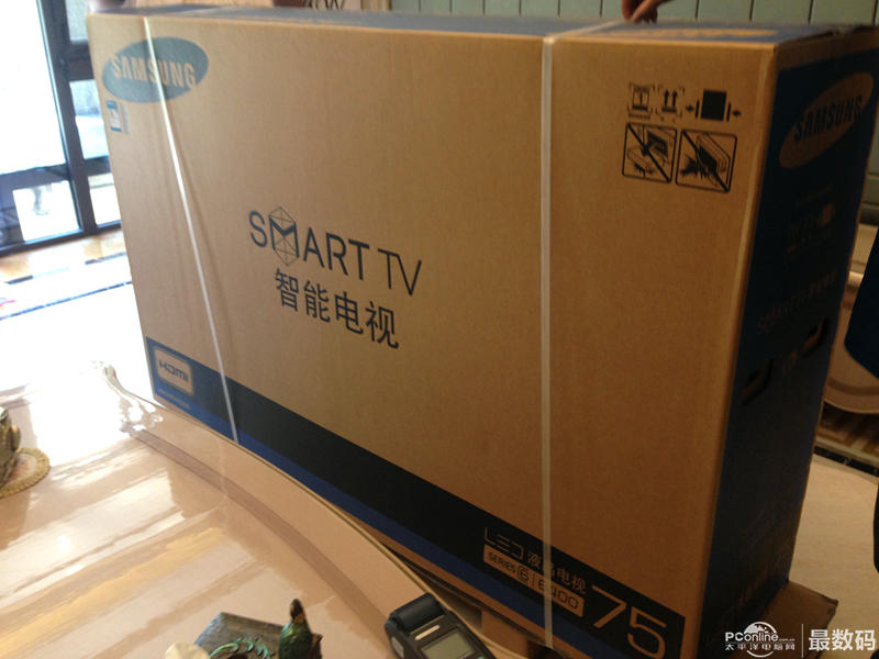 【搬新家系列】75寸三星SmartTV入驻客厅~光芒视频下载图片