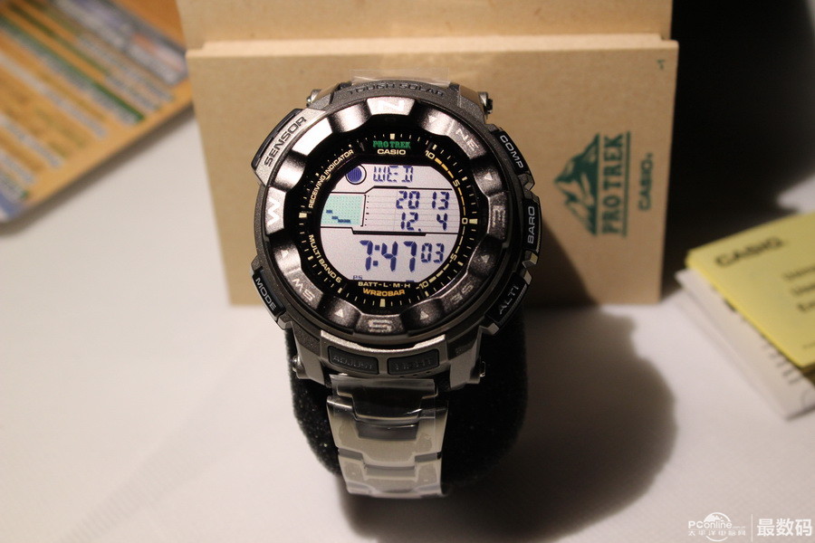 乱入casio prw-2500t-7cr.拍图发帖!