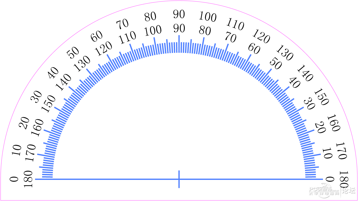 时钟表盘、直尺、量角器(png格式透明图片)