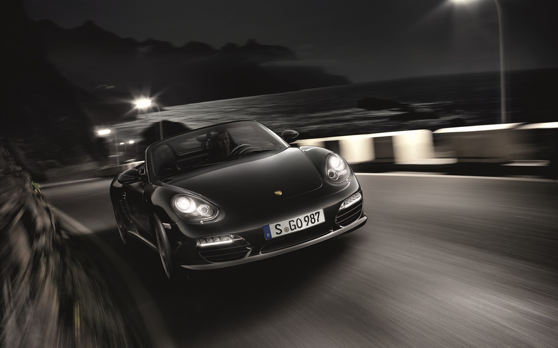 porsche 保时捷 boxster s black edition 2012 1920x