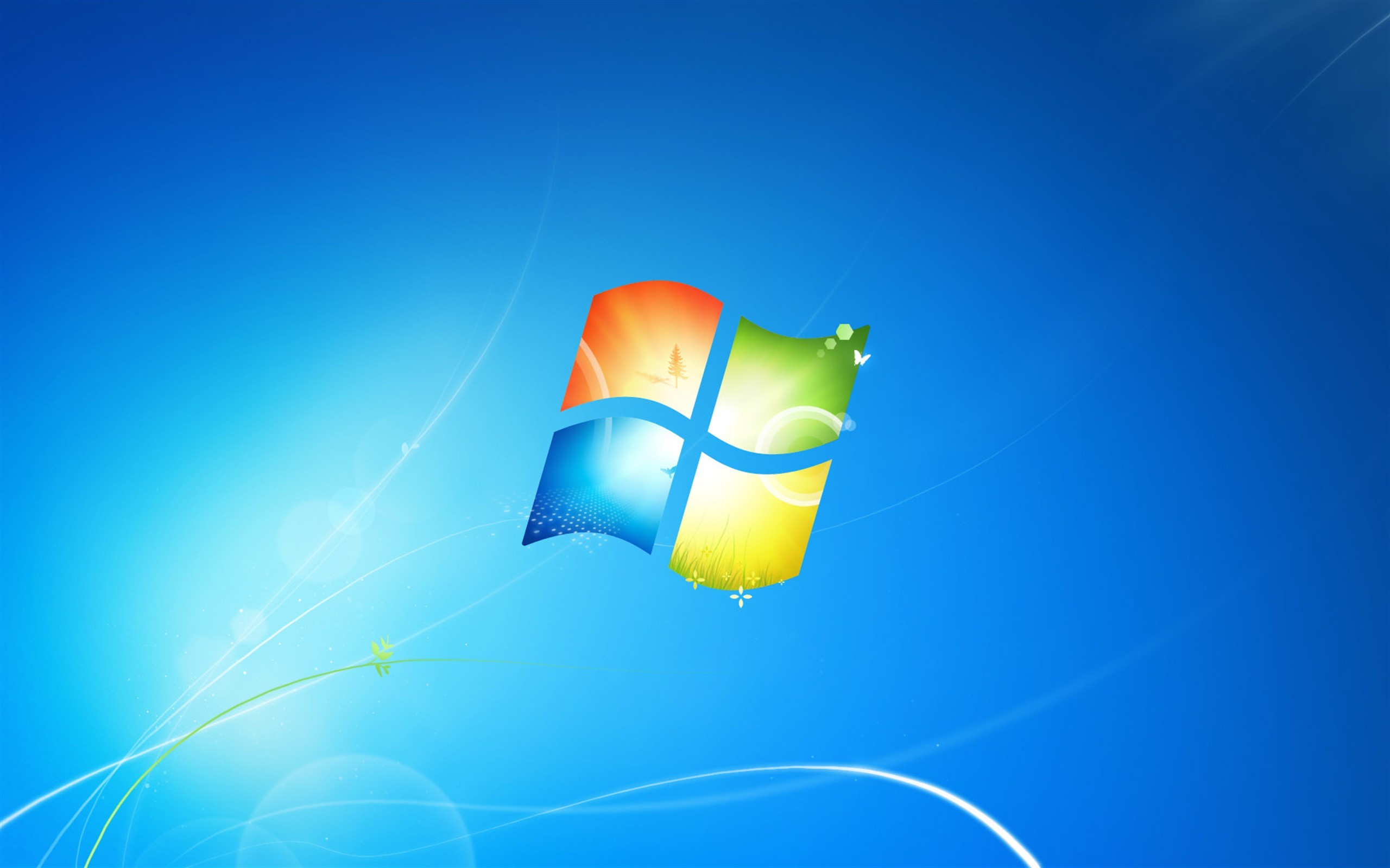 Windows7桌面 Windows7桌面背景 55问答网