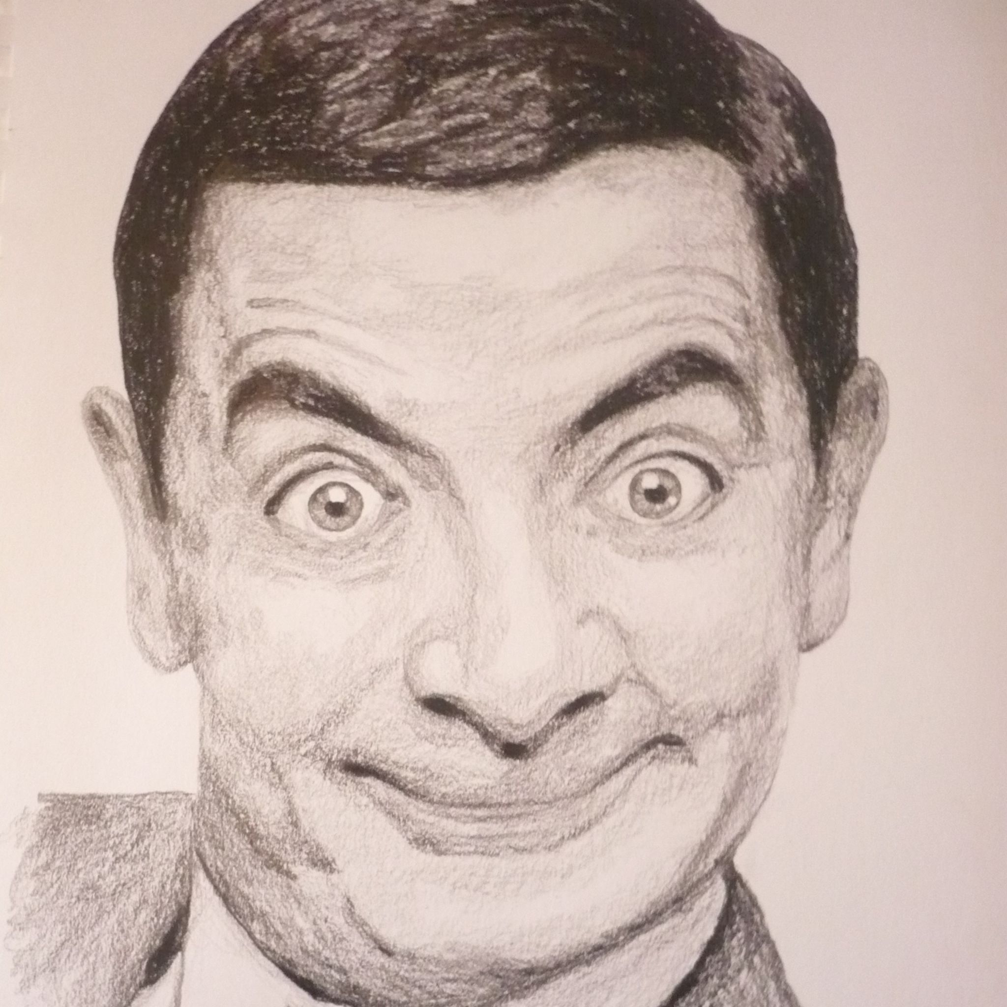 憨豆先生(Mr. Bean)手绘新iPad壁纸