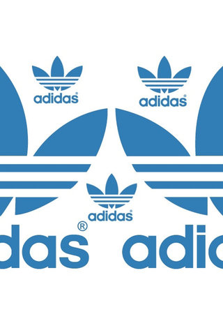 adidas个性logo标志iphone壁纸