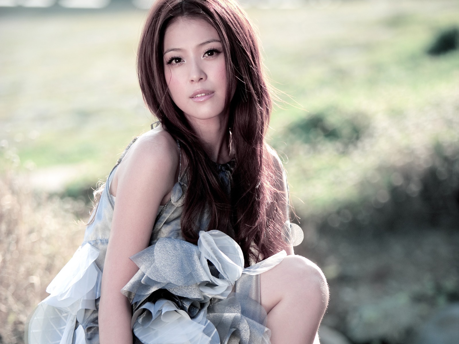 卓文萱清纯美女桌面高