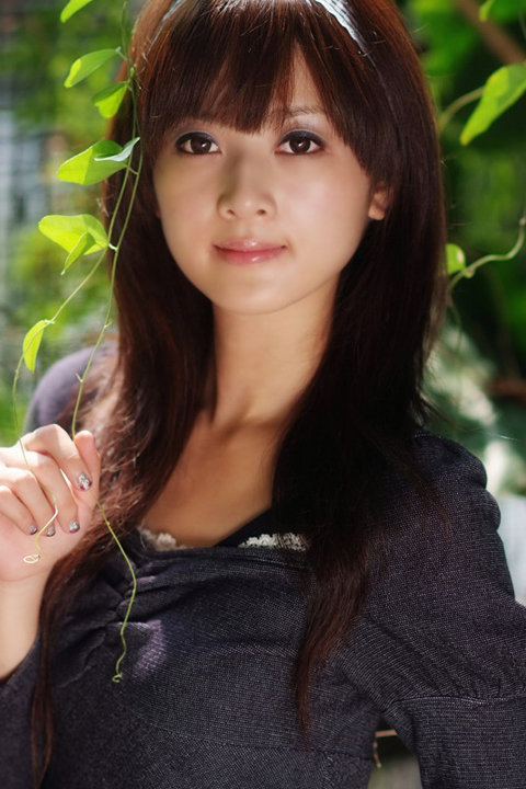 可爱水灵的四川妹子高清壁纸