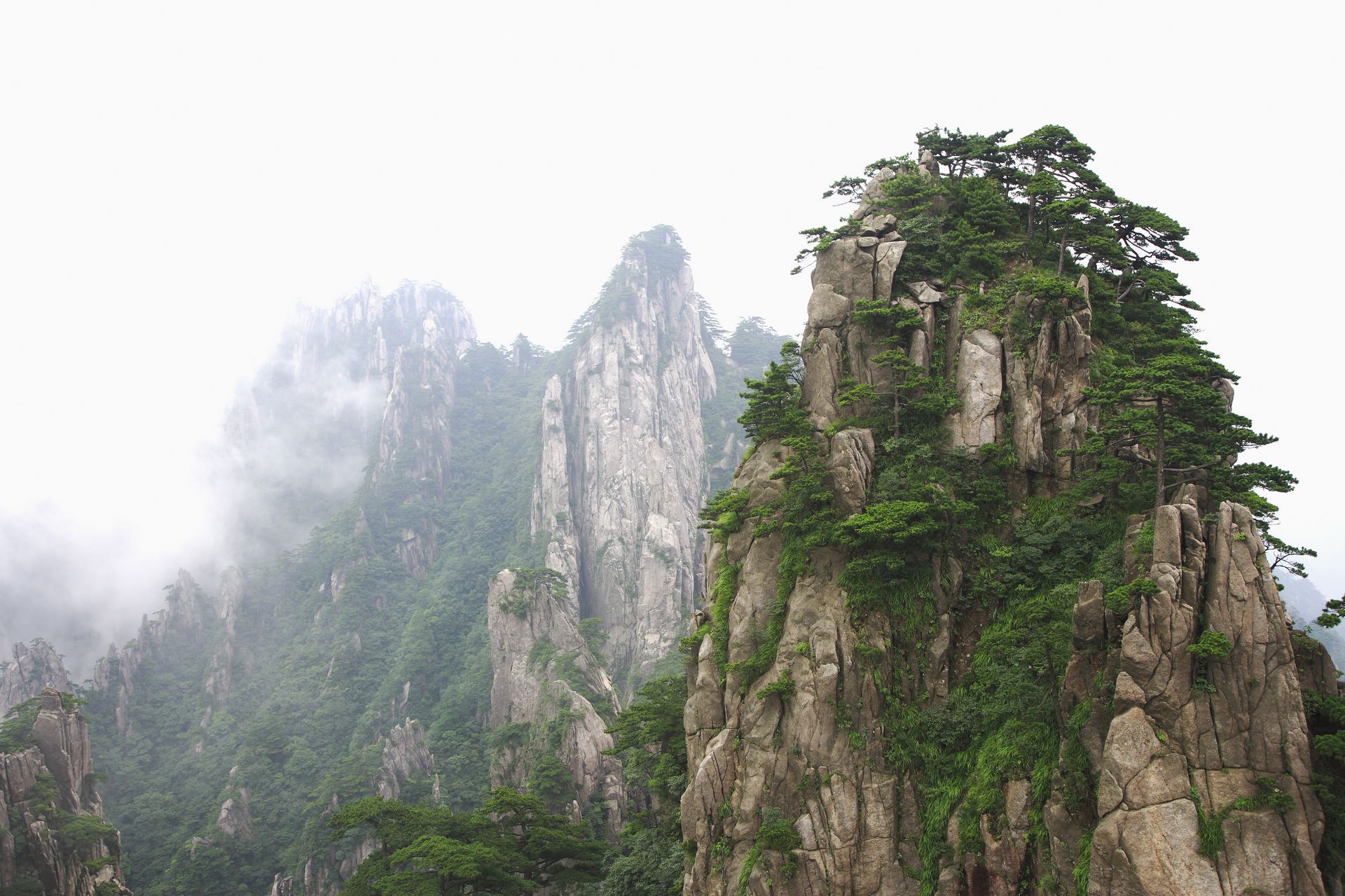 黄山国家地质公园风景高清壁纸