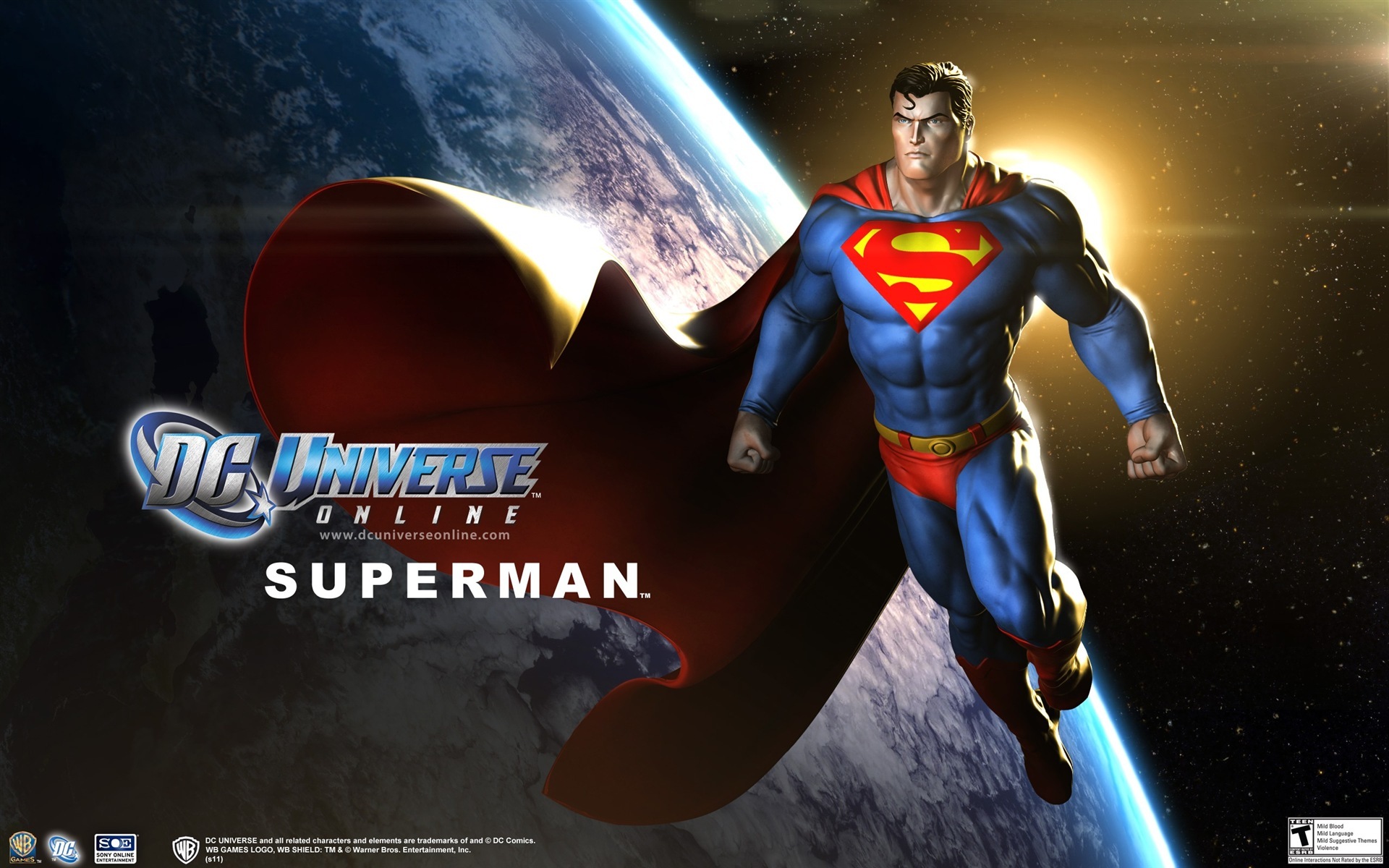 dc universe online dc 超级英雄 在线 高清游戏壁纸