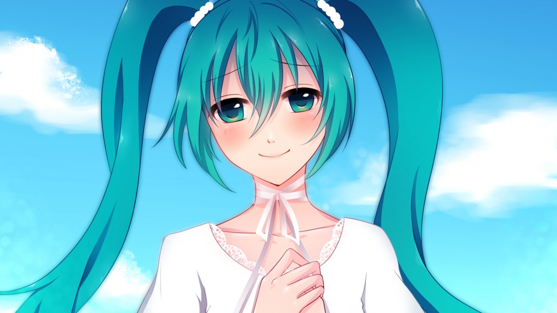 初音未来 镜音双子可爱动漫高清桌面壁纸