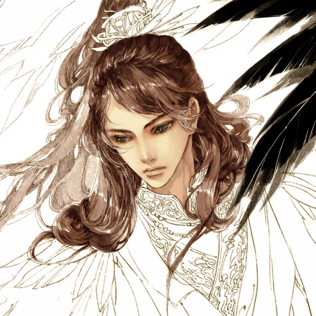 温润少年 伊吹五月古风帅哥插画壁纸