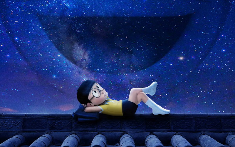 【《哆啦A梦:伴我同行》电影海报壁纸】高清桌