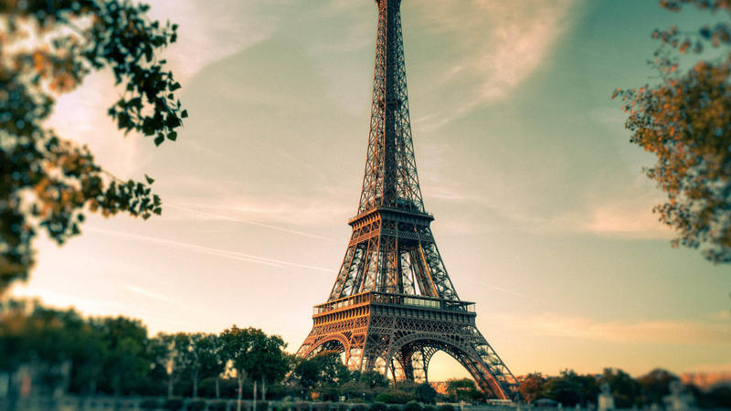 唯美巴黎铁塔桌面壁纸【高清|大全|图片】