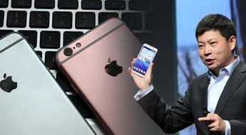 余承东豪言华为2年内将赶超苹果  法院撤销iPhone6侵权国产手机