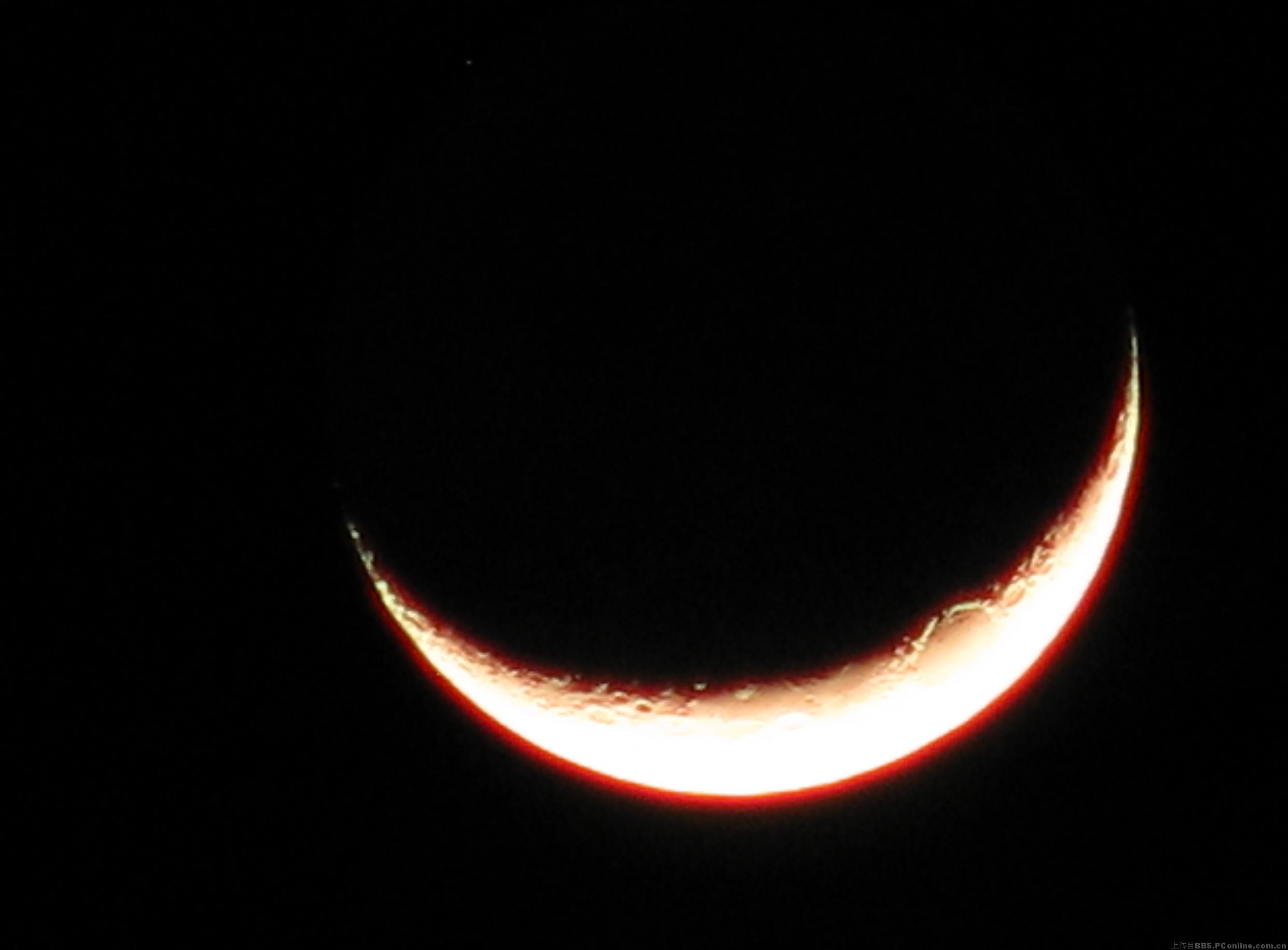 [新手]与大家共享"弯弯月亮"--.