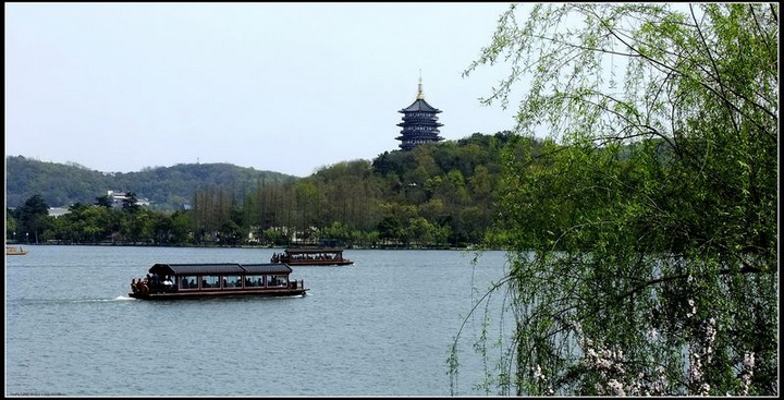 【此景只应天上有(杭州西湖春天影像)摄影图片