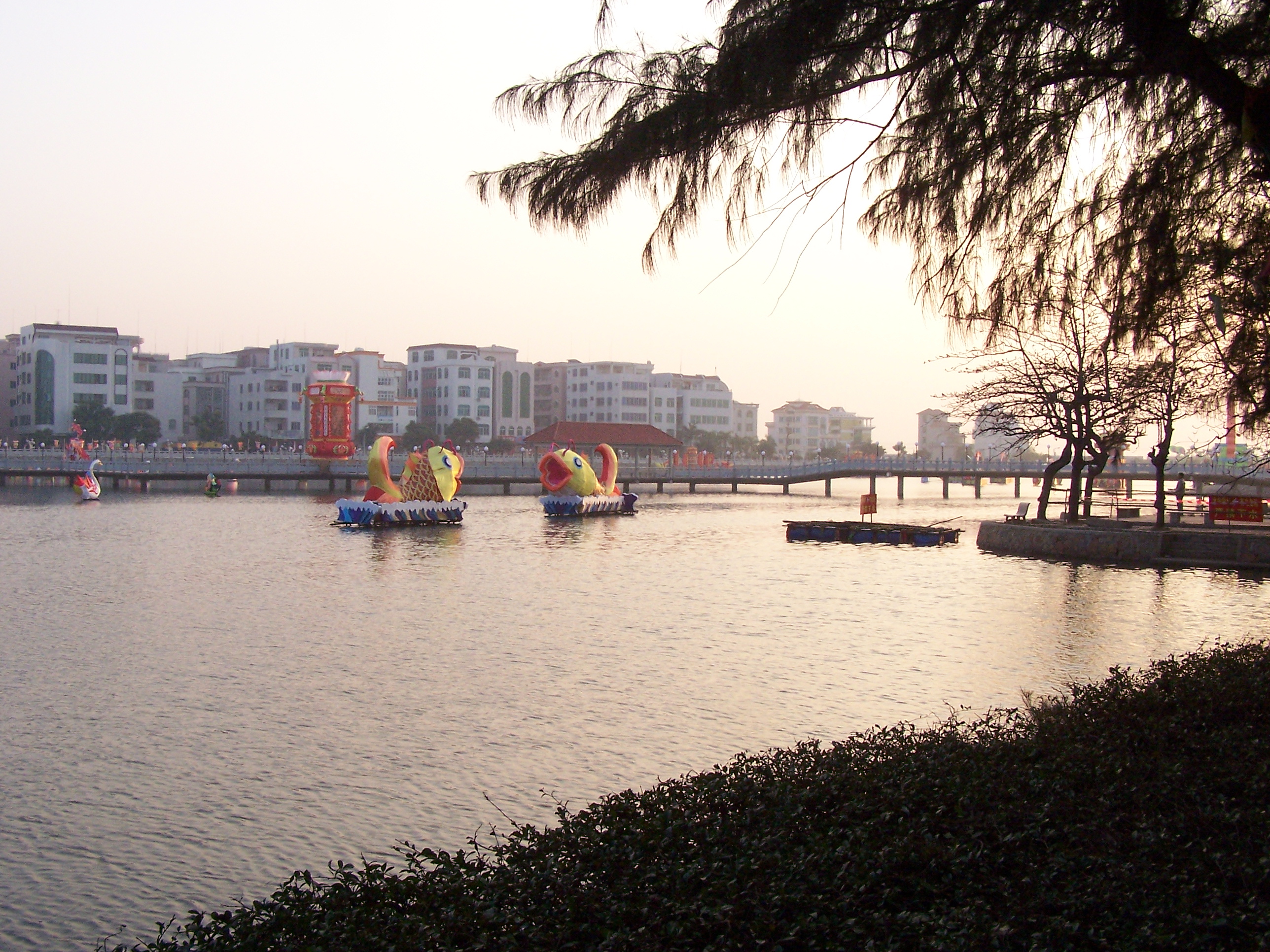 温岭东湖水景园图片