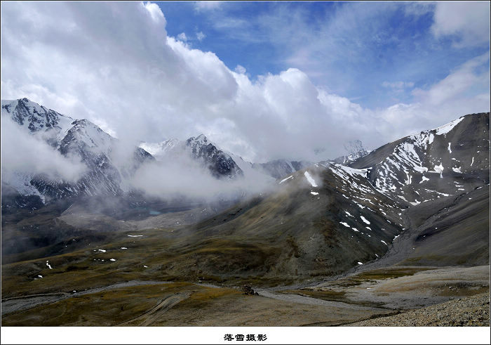 【天山深處的高原景色攝影圖片】新疆伊犁風光攝影_落雪飛花--歲月如