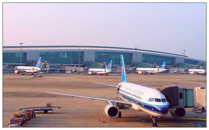广州白云机场实拍图片图片