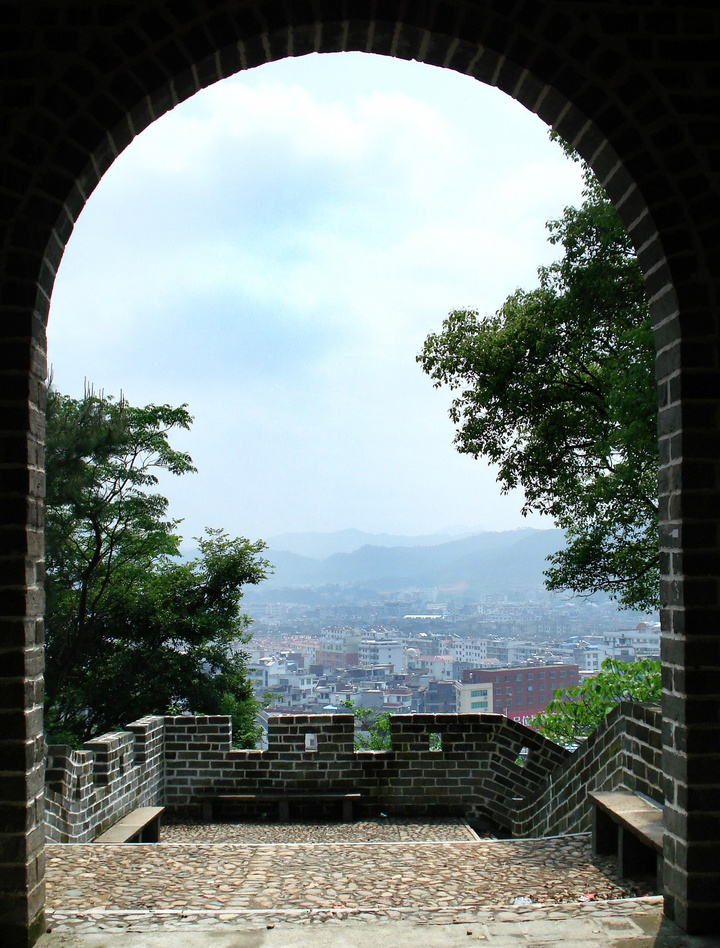 长汀卧龙山风景区图片