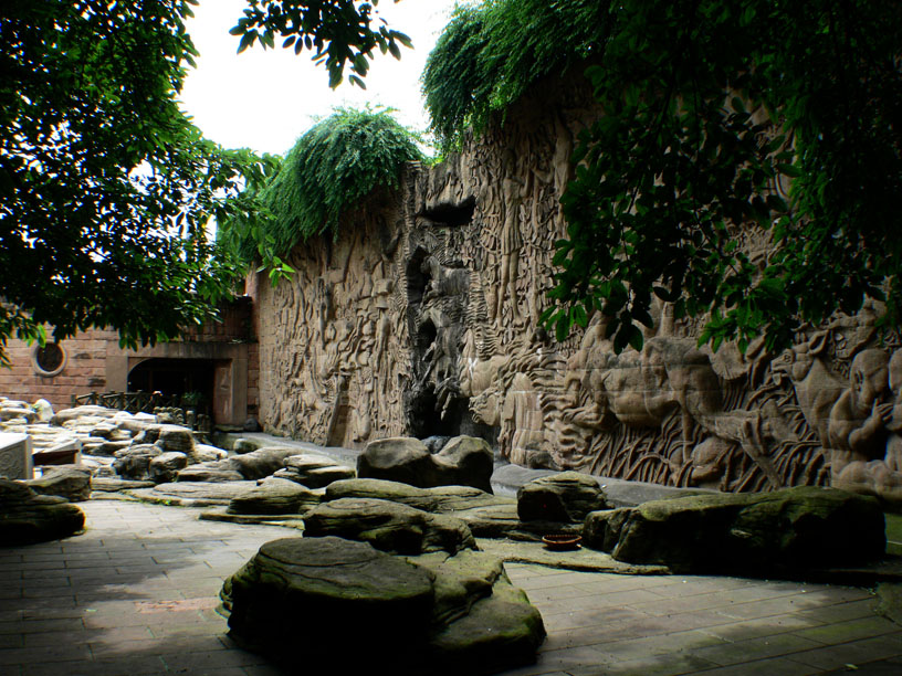 德阳石刻艺术墙(三)