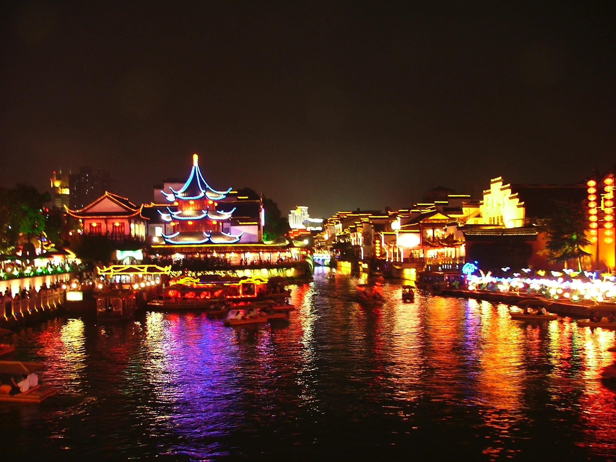 南京夜景 真实,南京夜景 奥体中心 - 伤感说说吧