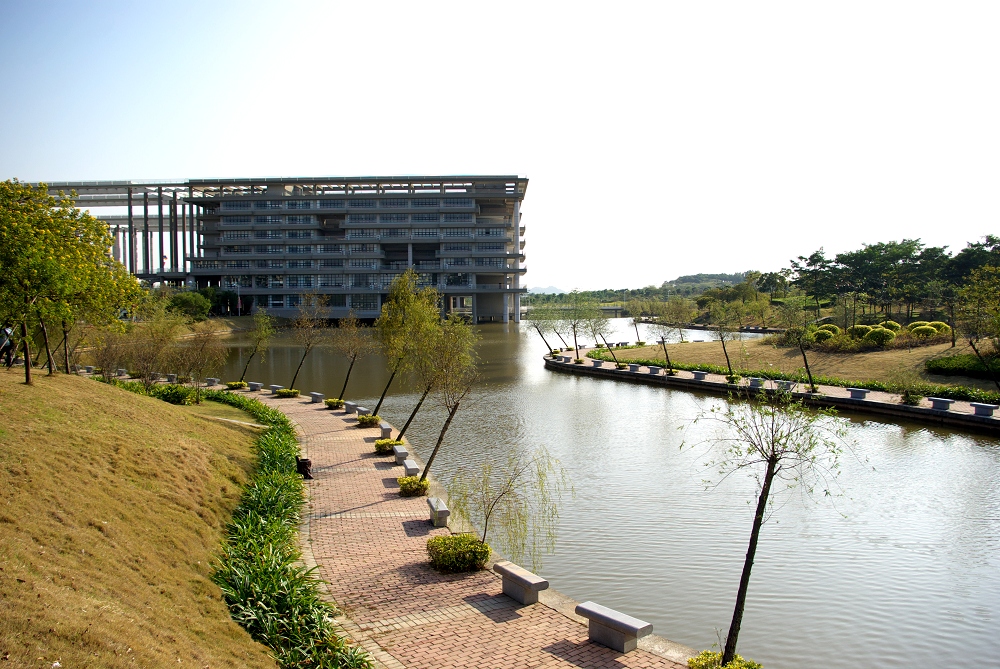 广州工业大学风景图片