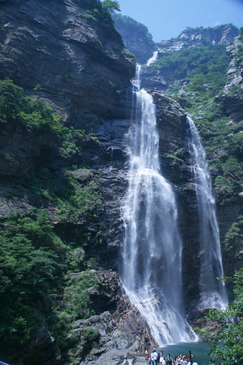 庐山三叠泉 风景图片图片