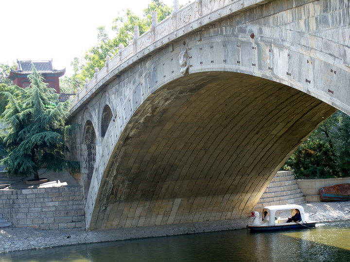 赵州桥 拱圈图片