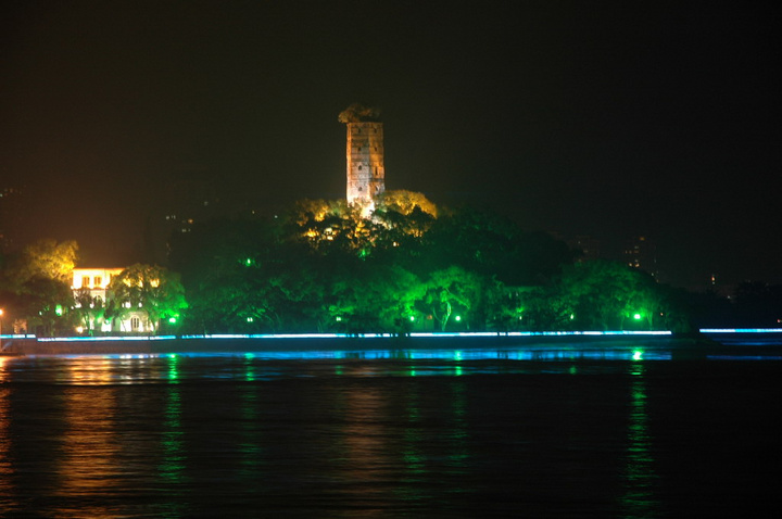 温州夜景江滨路图片