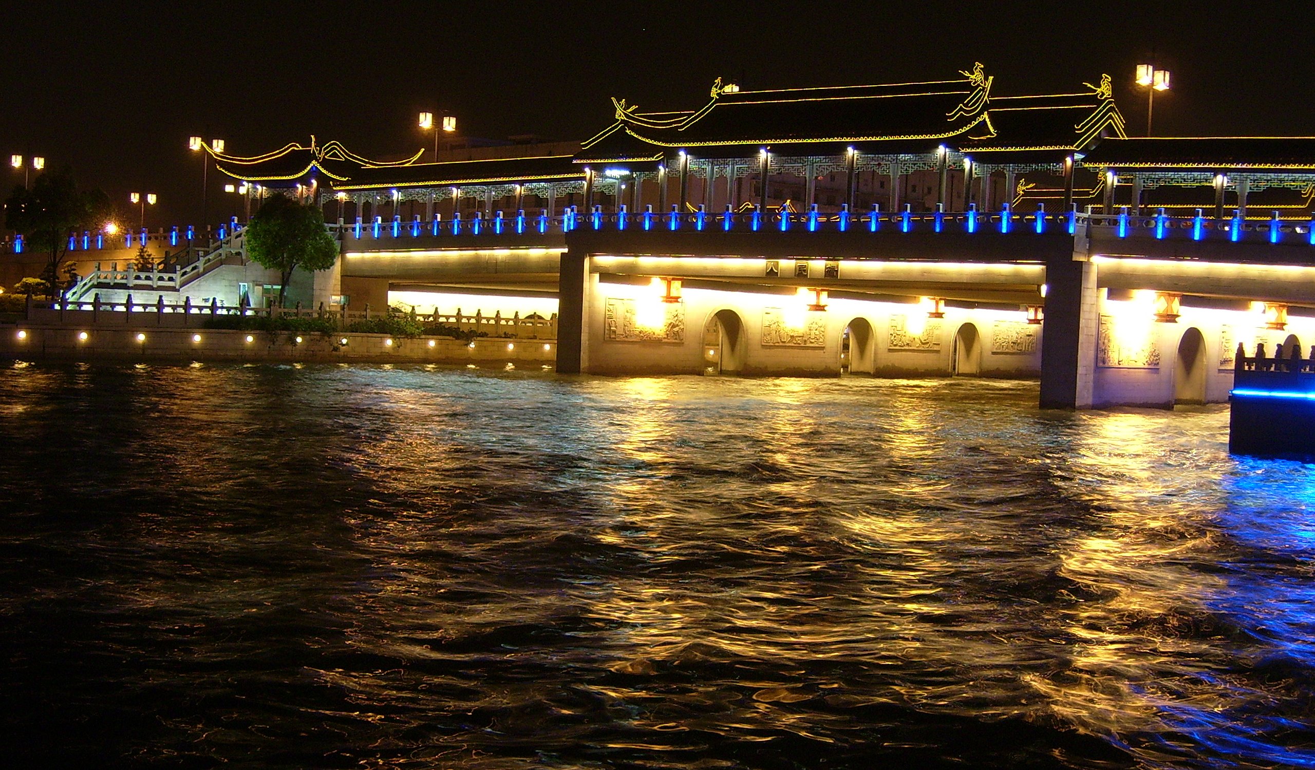 常州运河五号夜景图片