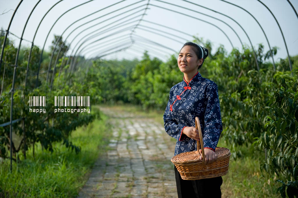 【农民女孩摄影图片】上海人像摄影