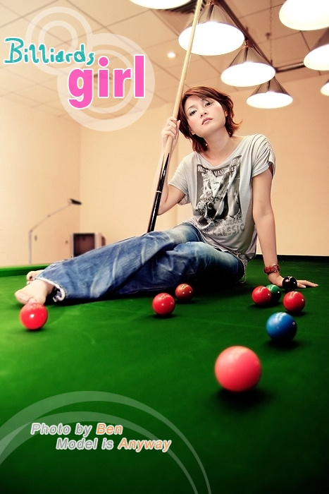 Billiards girl