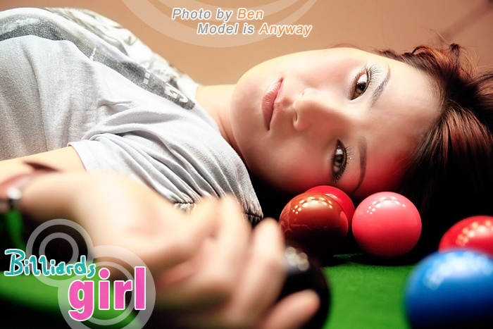 Billiards girl