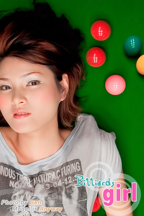 Billiards girl